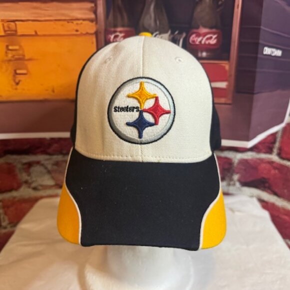 Pittsburgh Steelers NFL Team Apparel Adjustable Hat Cap - Picture 1 of 5